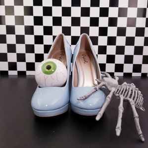 🕸HP!🍾🕸Baby Blue Platforms